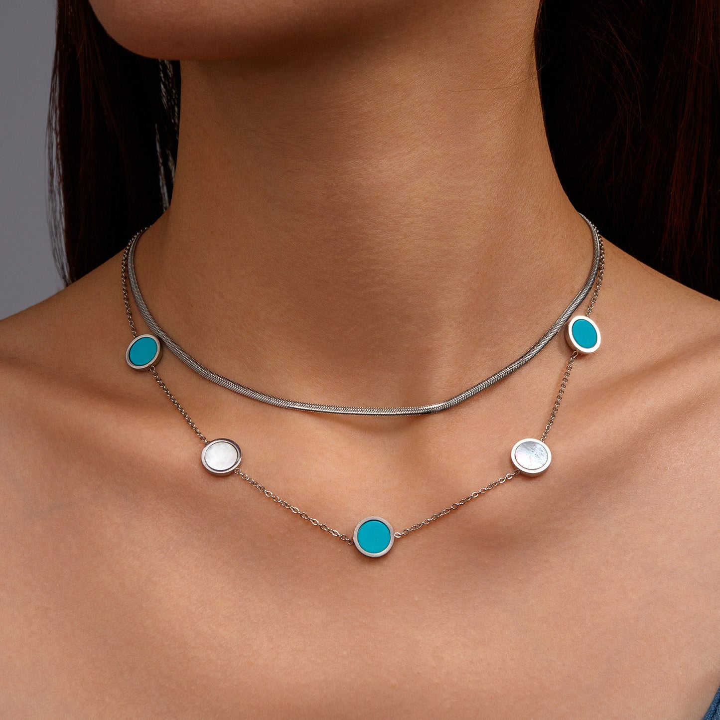 SILVER NECKLACES-LFY0731